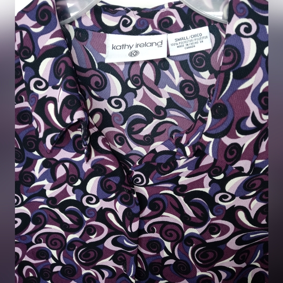 COPY - NWOT Kathy Ireland button down shirt size Small - Picture 2 of 4